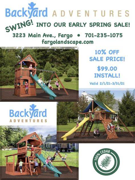 backyard adventures fargo nd