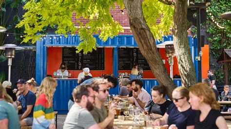 backyard at the alex