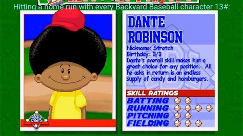 backyard baseball dante