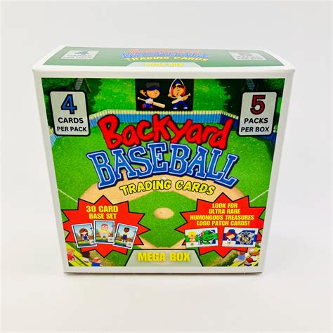 backyard baseball trading cards