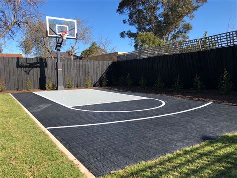 backyard basketball court melbourne