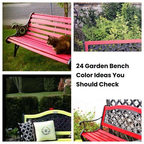 Backyard Bench Color Schemes