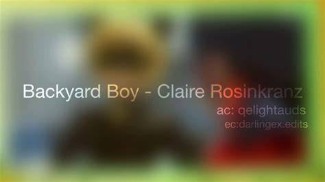 backyard boy audio