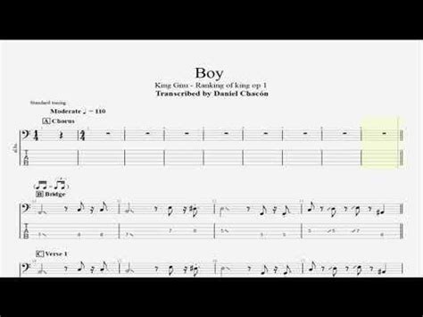 backyard boy bass tab