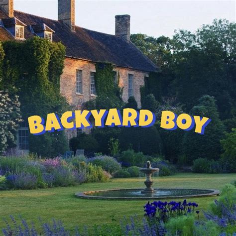 backyard boy soundcloud