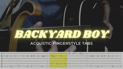 backyard boy tabs