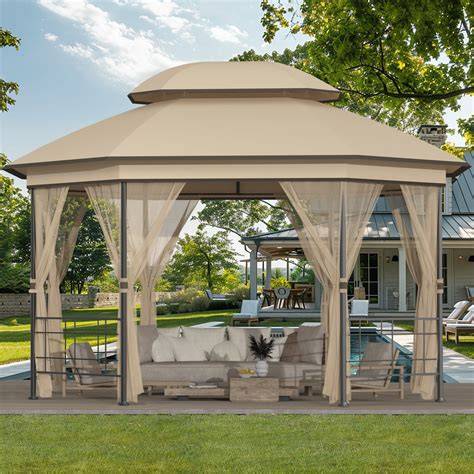 backyard canopy gazebo