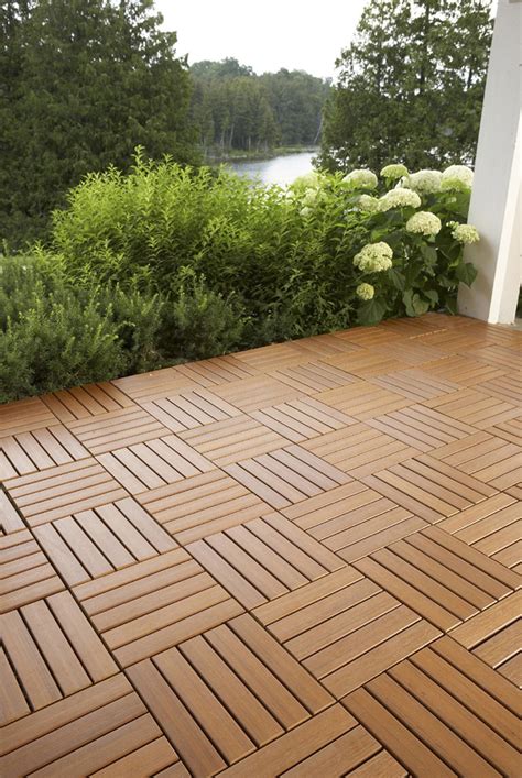 backyard deck flooring