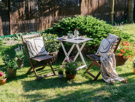 backyard design table