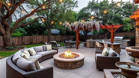 backyard designs for entertaining