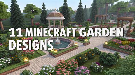 backyard designs minecraft