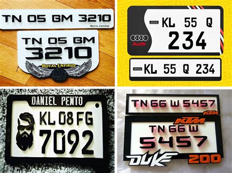 backyard designs number plate