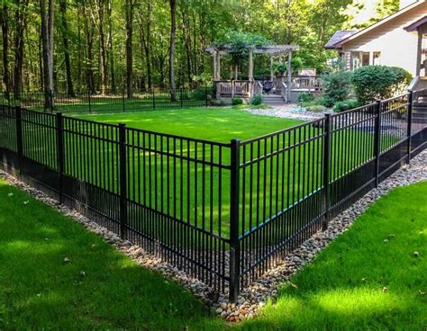 backyard dog fence
