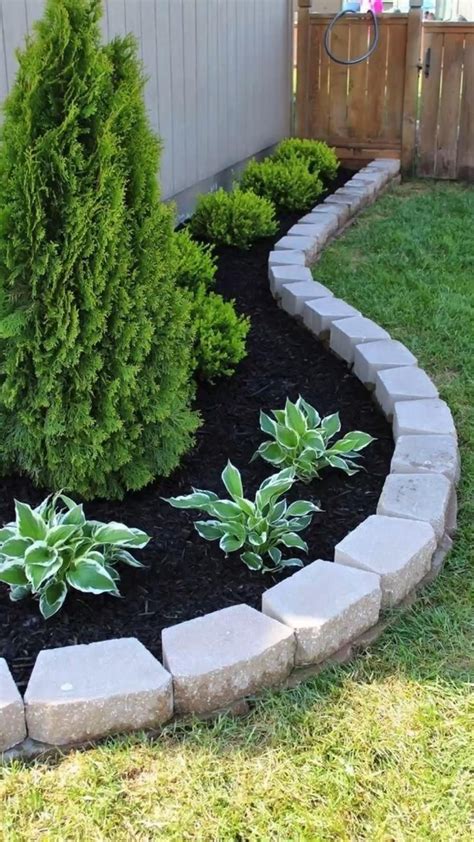 backyard edging designs
