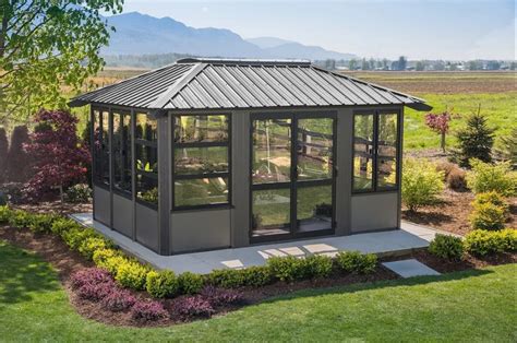 backyard enclosed gazebo ideas