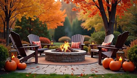 Backyard Fall Decor