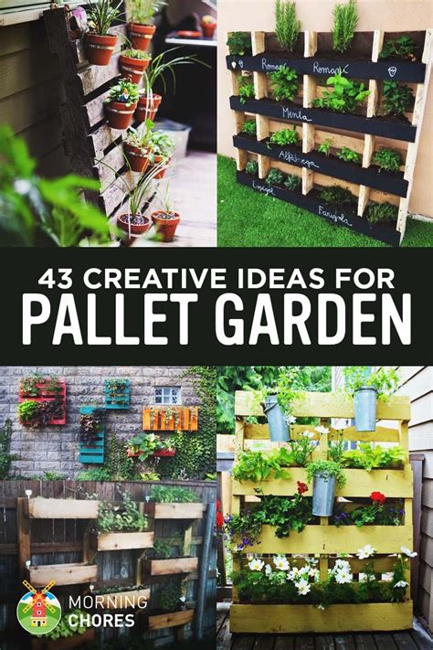 backyard garden ideas with pallets