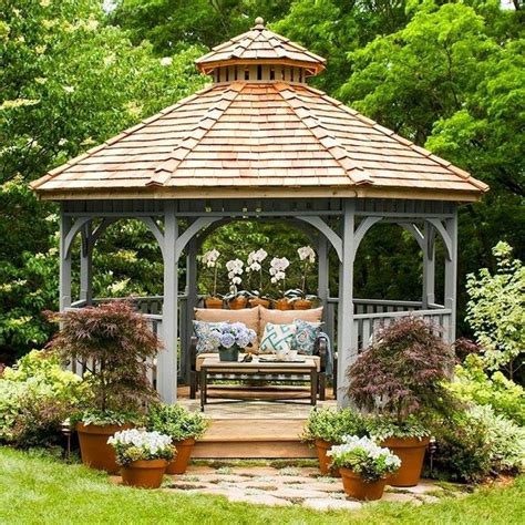 backyard gazebo decorating ideas
