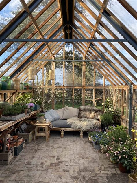 backyard greenhouse lounge