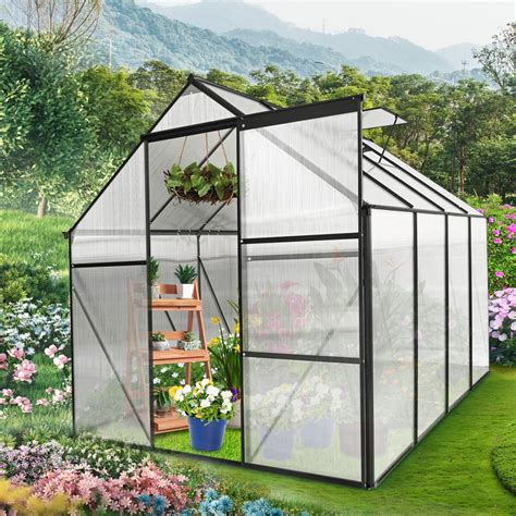 backyard greenhouse polycarbonate