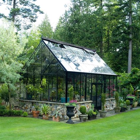 backyard heated greenhouse