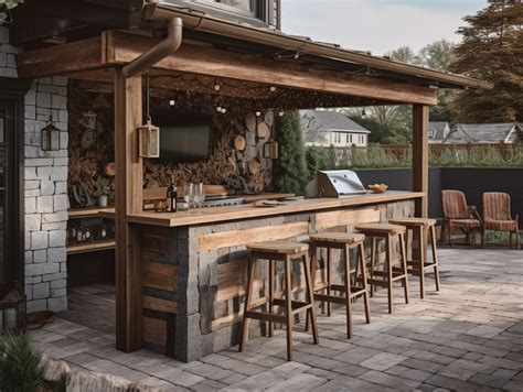 backyard ideas bar