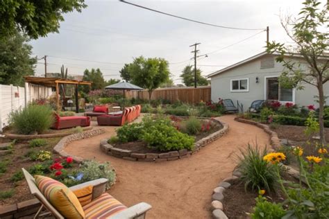backyard ideas dirt