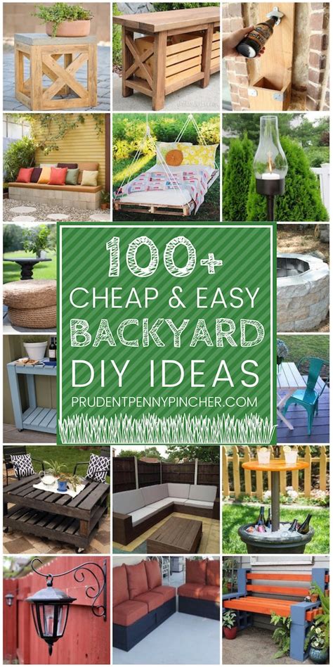 backyard ideas diy cheap