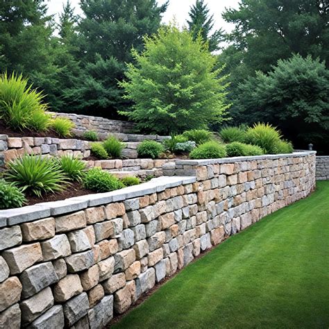 backyard ideas retaining wall