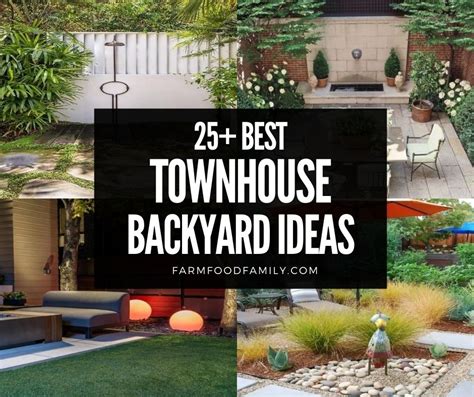 Backyard Ideas Townhouse