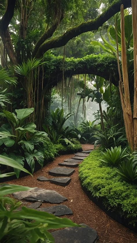 backyard jungle ideas