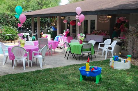 backyard kid party ideas