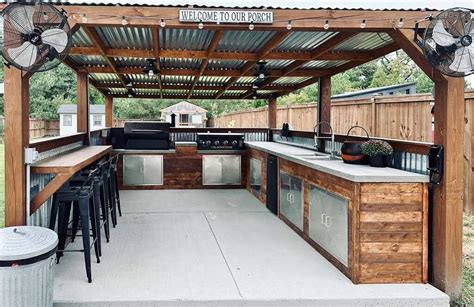 backyard kitchen cover