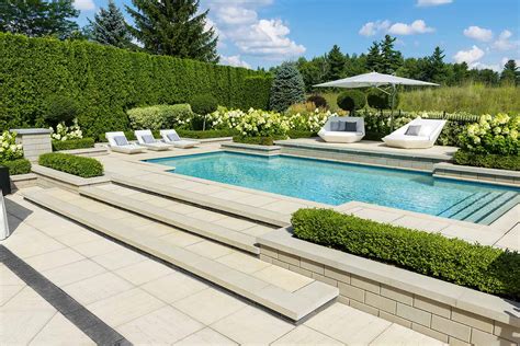 backyard landscaping and pool