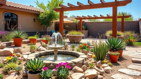 backyard landscaping el paso