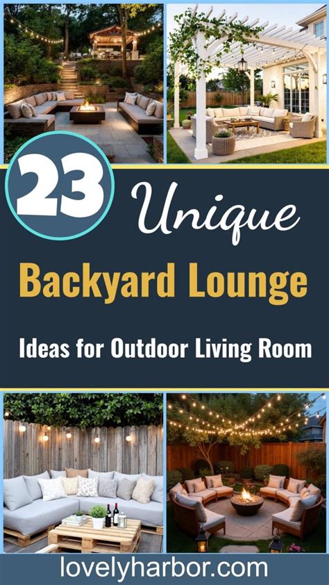 Backyard Lounge backyard lounge area a thoughtful place24 A