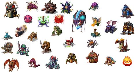 backyard monsters characters