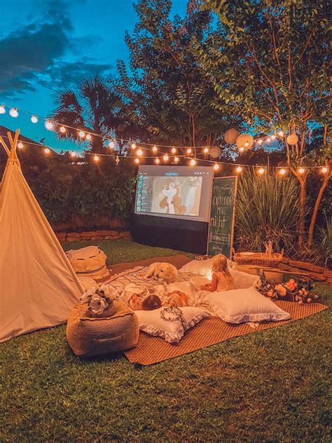The 23 Best Ideas for Backyard Movie Night Birthday Party Ideas Home