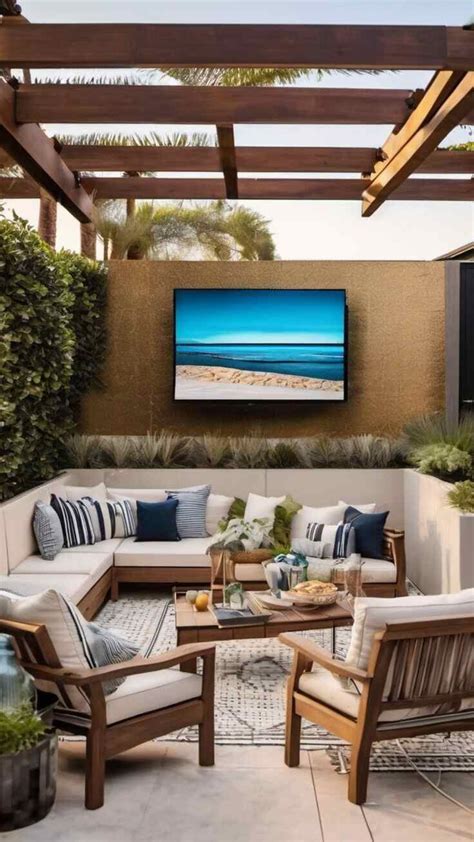 Backyard Patio Tv Ideas