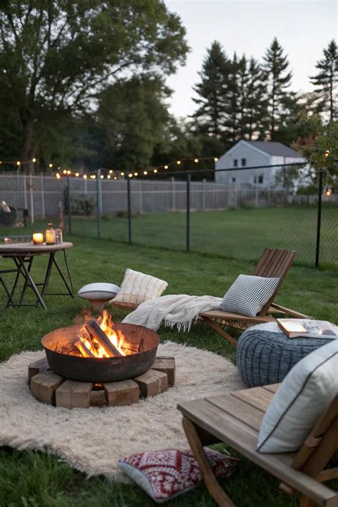 backyard picnic area