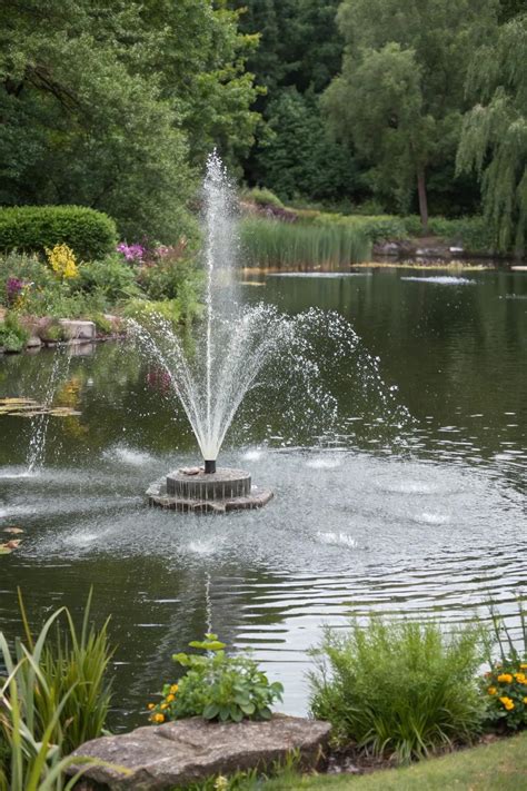 Backyard Pond Fountain Ideas