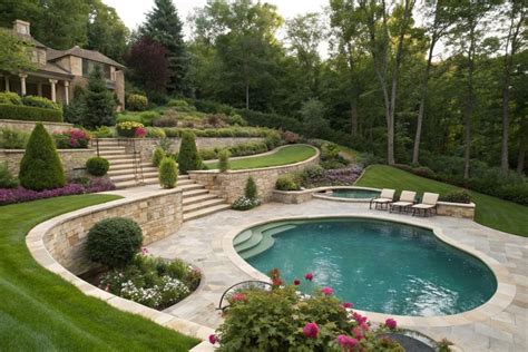 backyard pool