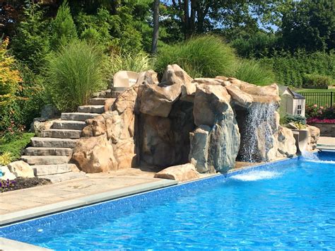 Backyard Pool Cave