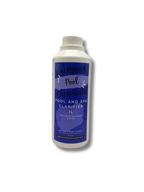 backyard pool chemicals