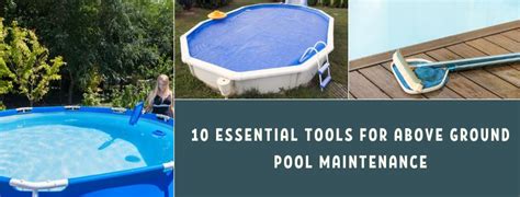 backyard pool maintenance tools