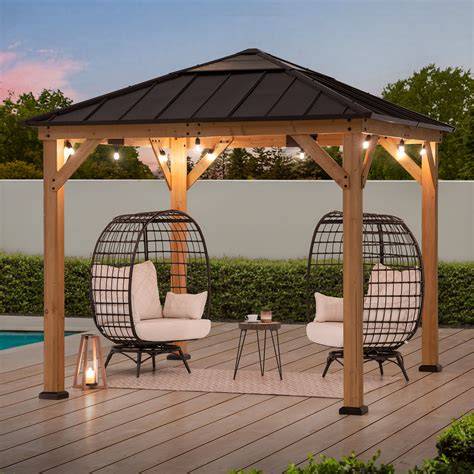 backyard shade gazebo