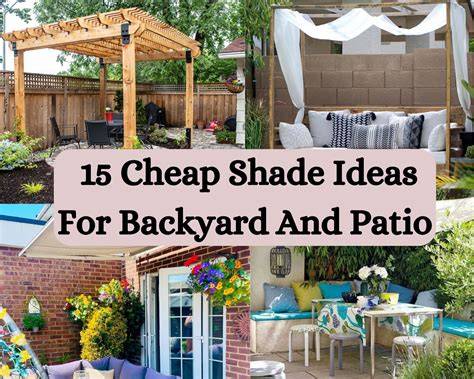 backyard shade options
