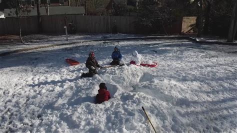 Backyard Snow Making