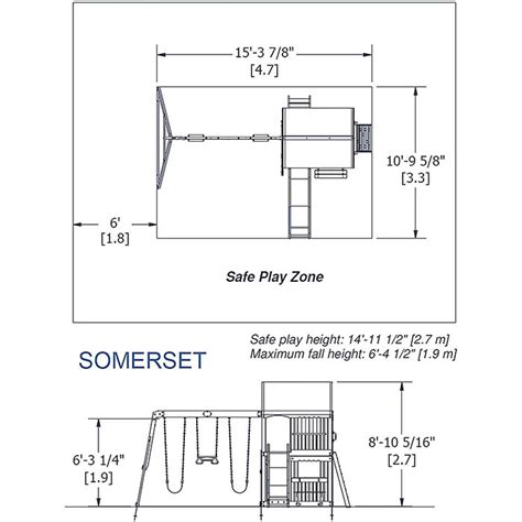 Backyard Swing Set Dimensions