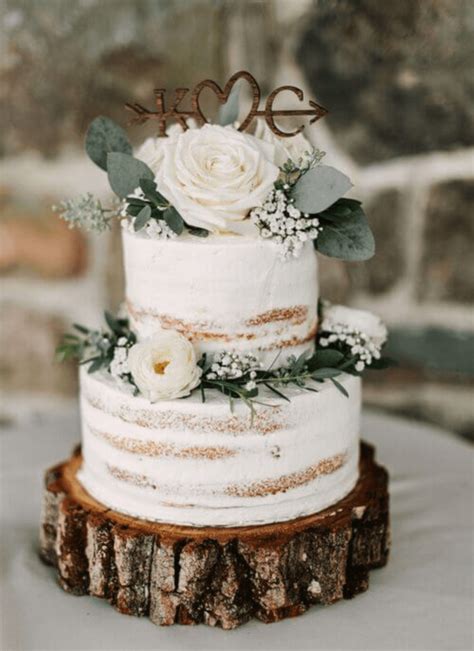 Backyard Wedding Cake Ideas